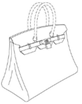 A drawing of a bagDescription automatically generated