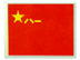 A red flag with a yellow starDescription automatically generated