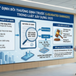 BỒI THƯỜNG ĐỊNH TRƯỚC TRONG HỢP ĐỒNG XÂY DỰNG – LẦN ĐẦU TIÊN ĐƯỢC LUẬT HOÁ